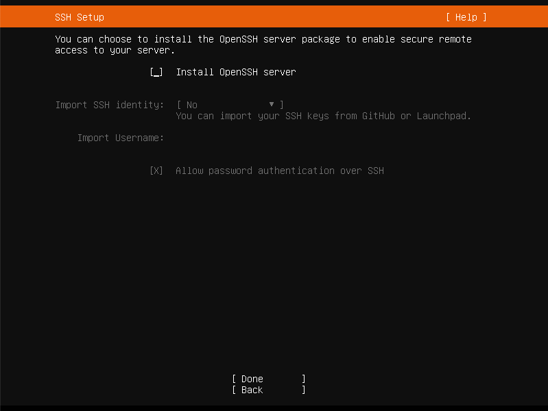 configuracion de ssh en ubuntu server 22.04